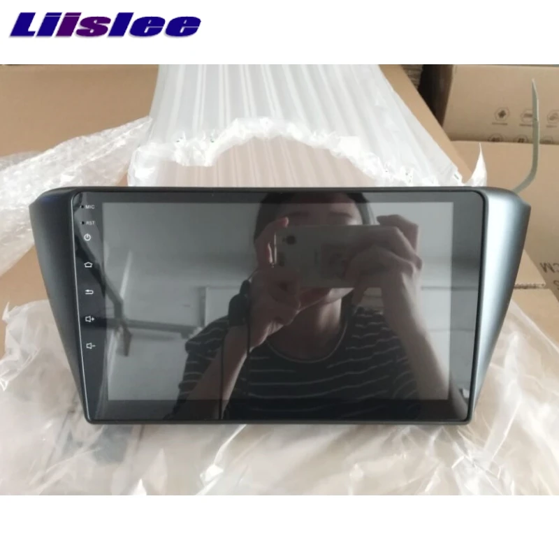 LiisLee для Skoda Fabia Mk3~ Автомобильный мультимедийный телевизор DVD gps аудио Hi-Fi Радио Стерео стиль навигация NAVI
