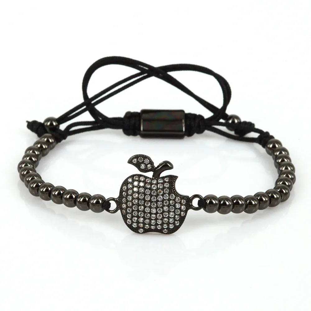 Браслет Шарм с фианитами 4 мм круглыми бусинами|bracelets for|braided braceletcharm bracelet |
