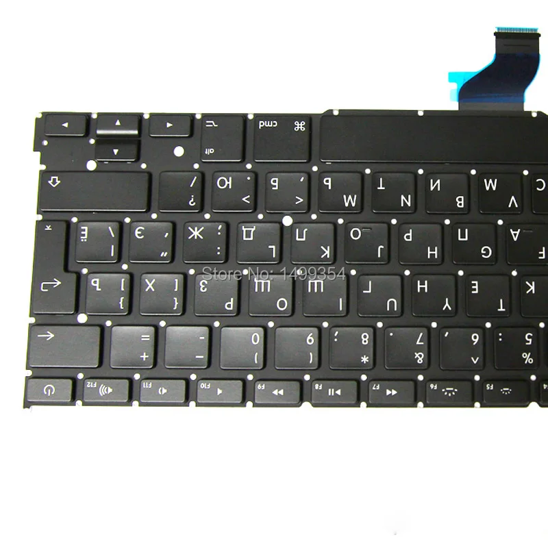 Новая клавиатура A1502 RU для Apple Macbook Pro 13 ''Retina русская стандартная 2013 2014 2015 |