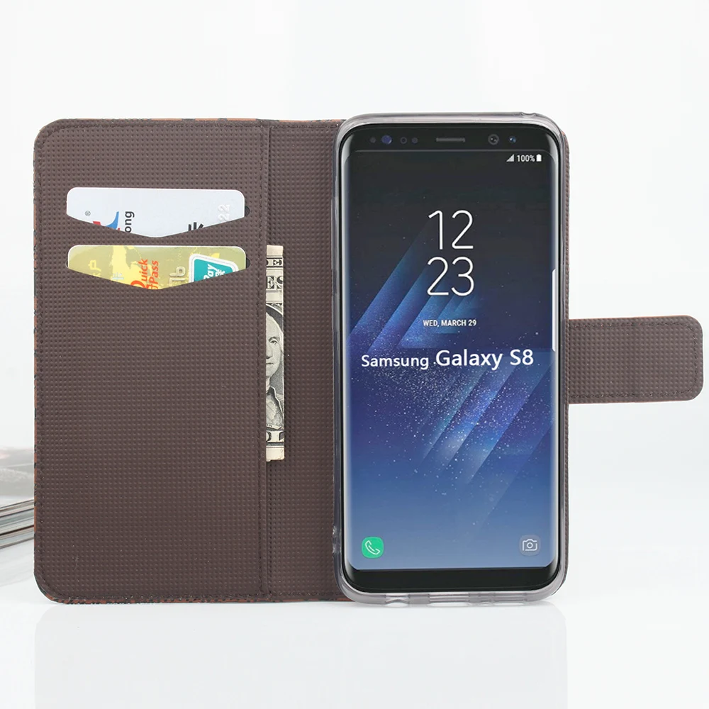 

Case bags For Samsung Galaxy S8 Phone case cover For Samsung Galaxy S7 Edge stand style For Samsung Galaxy A3 A5 2016 cover