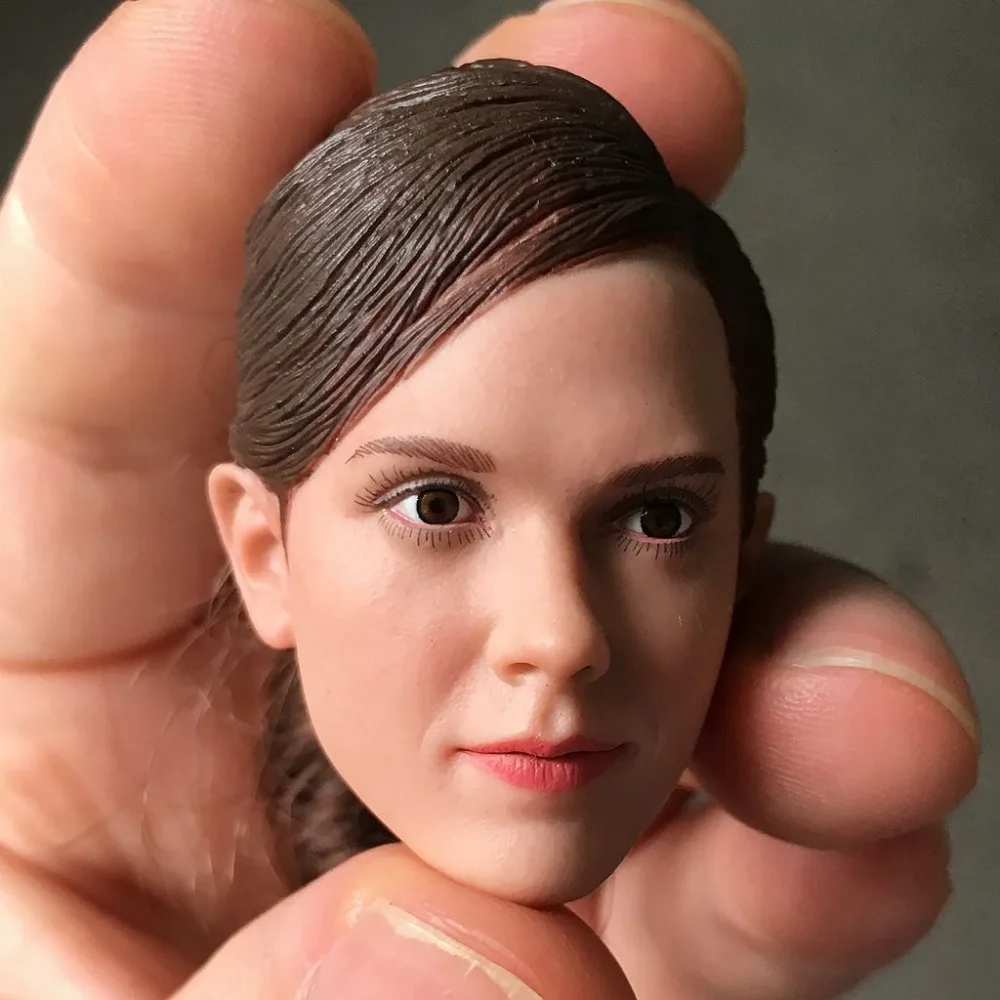 [Wamami] 1:6 весы Ma игрушки женская голова Sculpt посаженный парик волос 12 &quotЭмма|toys