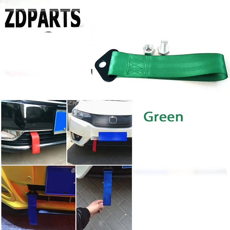 ZDPARTS 7 видов цветов ремень для автомобильного прицепа с крючком нейлоновый Буксир