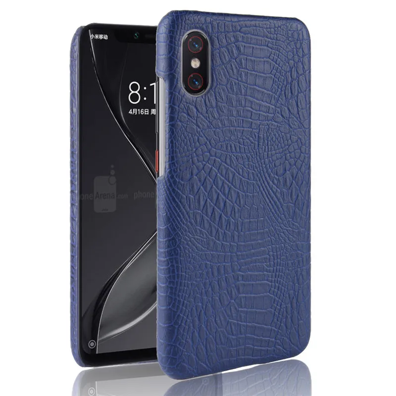 Xiaomi mi 8 Pro Чехол Xiao mi 8 Pro роскошный крокодиловый узор Обложка на заднюю панель из искусственной кожи чехол для телефона s для Xiaomi mi 8 Pro глобальная версия