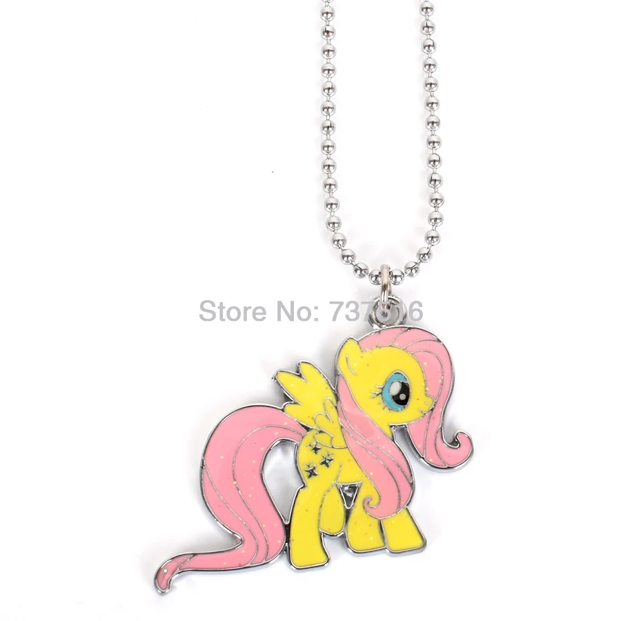 Новая дружба Розовый волшебный милый Флаттершай лошадь двухсторонний дизайн