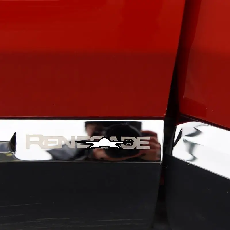 Автомобильная противотуманная фара заднего вида хромированная декоративная