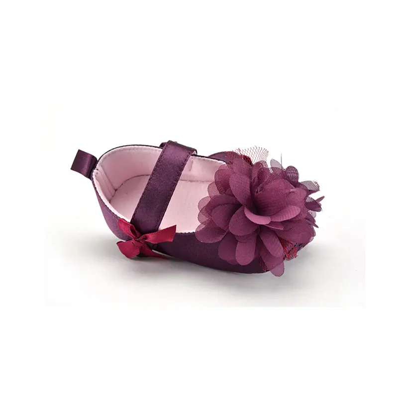 Flower Spring / Autumn Infant Baby Shoes Moccasins Newborn Girls Soft Soled 3 Color Available 0-18Months Play Mats | Игрушки и хобби