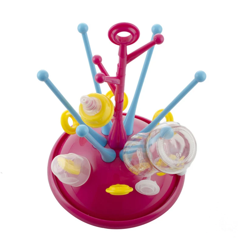 3 Цвета новый безопасный baby bottle Сушилки младенческой Кормление полки pp + abs