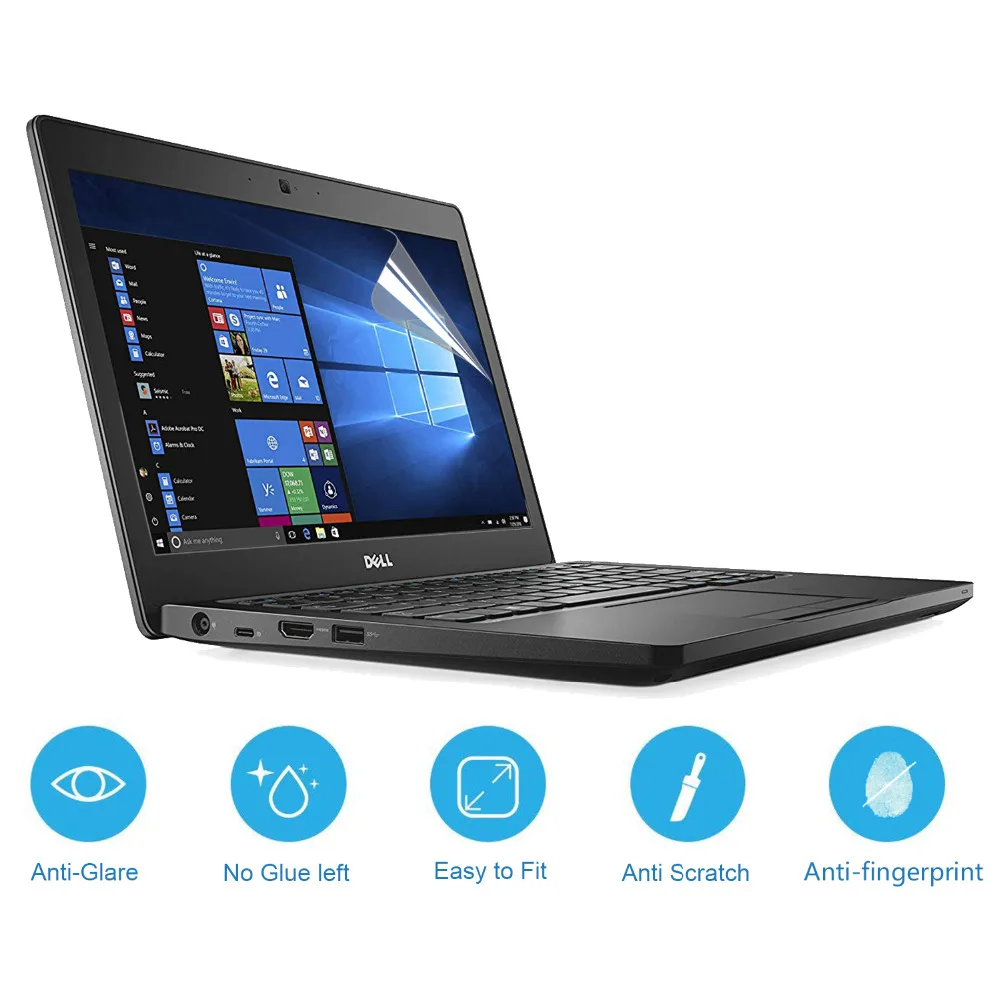 Anti Glare 12.5-inch Laptop Screen Protector for Dell Latitude 12 5000 5280 Ultrabook Matte LCD Guard Film 2pcs |