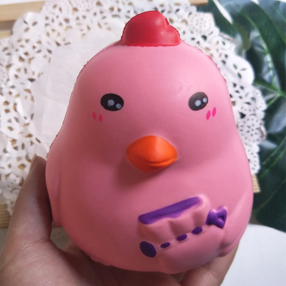 Игрушка для детей 1 шт. эластичная искусственная кожа мультяшная розовая игрушка