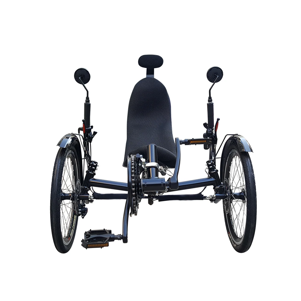 250 Вт 36 В 12 а/ч электрический головастик|electric tricycle|tricycle electricelectric recumbent tricycle |