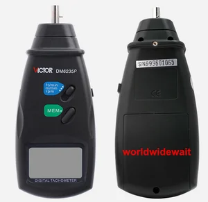 Victor DM6235P Non-Contact Digital Tachometer RPM Motor Meter