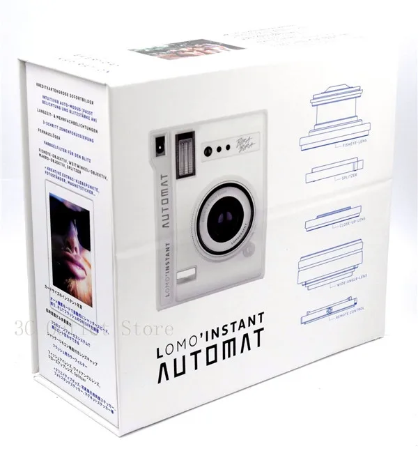 Фотокамера моментальной печати lomographic Lomo Instant Automat li850w Bora+ Объективы