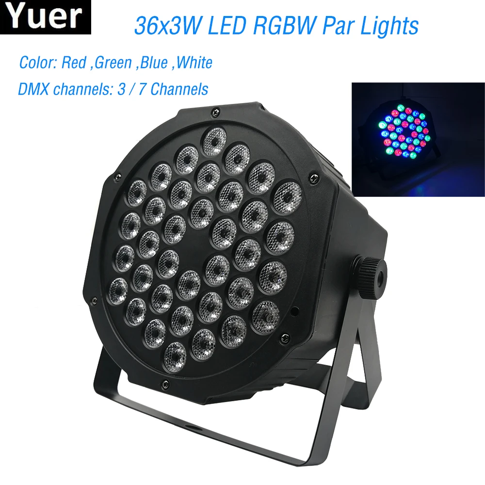 Новинка профессиональные светодиодные сценические светильники 36LED PAR прожектор