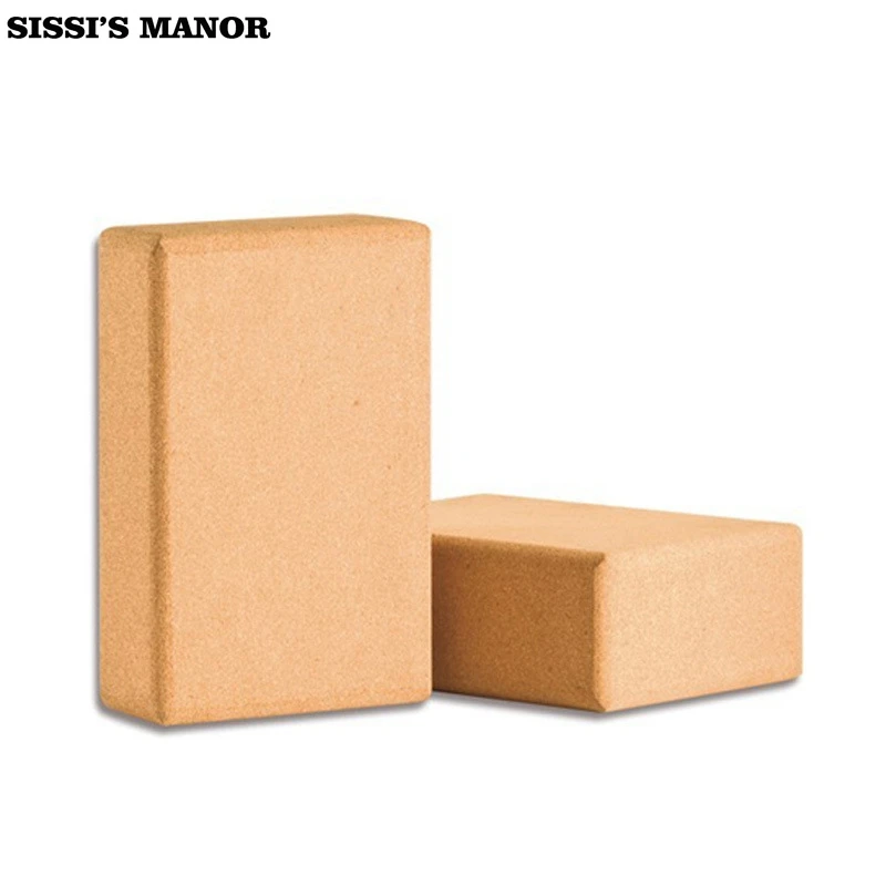 

2 шт./партия! Экологичный пробковый блок для йоги, кирпич, пенопласт, высокое качество, для домашней практики, фитнеса, тренажерного зала, спо...