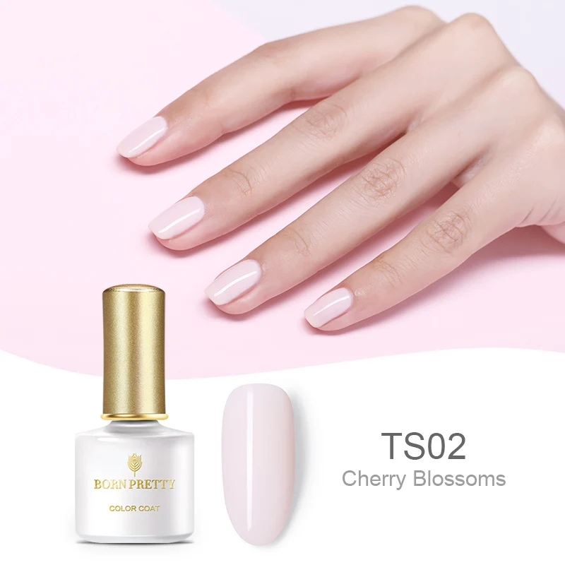 BP-TS02 BORN PRETTY Opal Jelly Гель-лак для ногтей 6 мл полупрозрачный белый розовый лак замочить от маникюра УФ-гель для дизайна ногтей лак - Цвет: BP-TS02