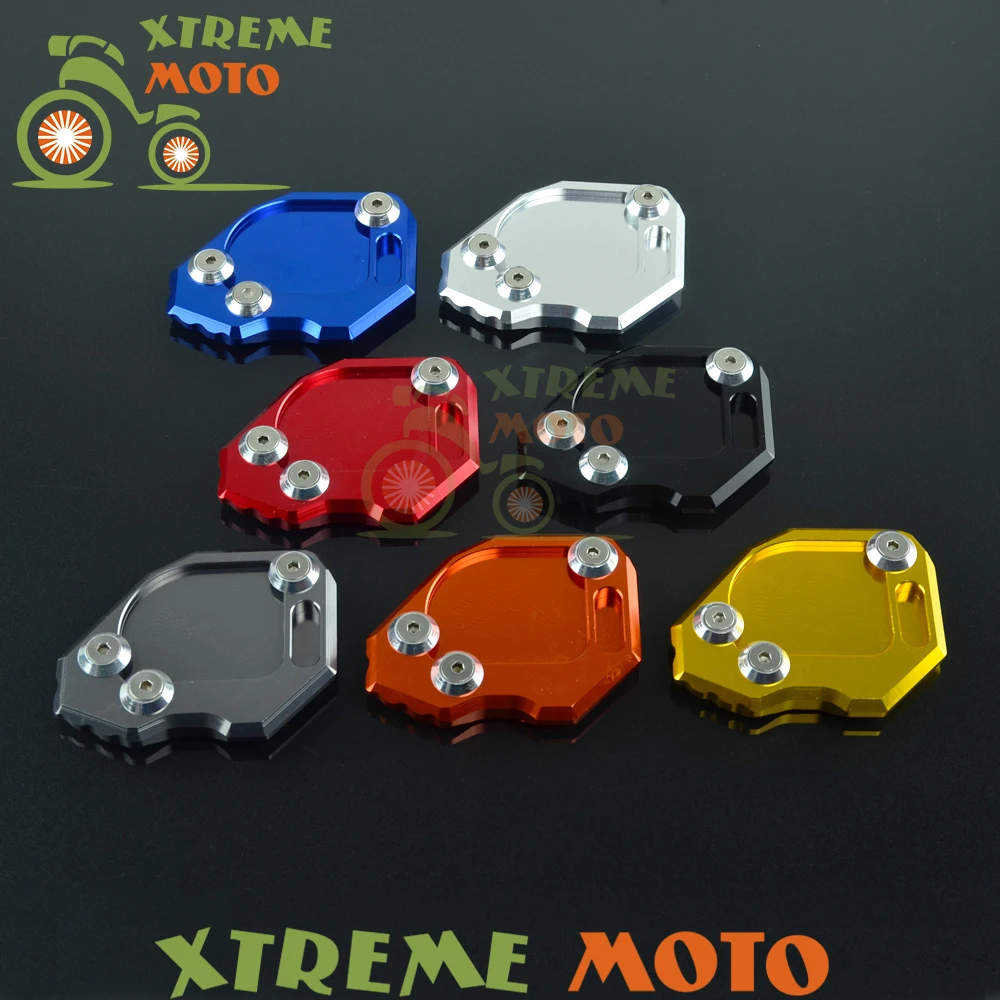 CNC сторона подножка стенд расширение пластина Pad для BMW F800GS F 800 GS 08 09 10 11 12 13 14 15
