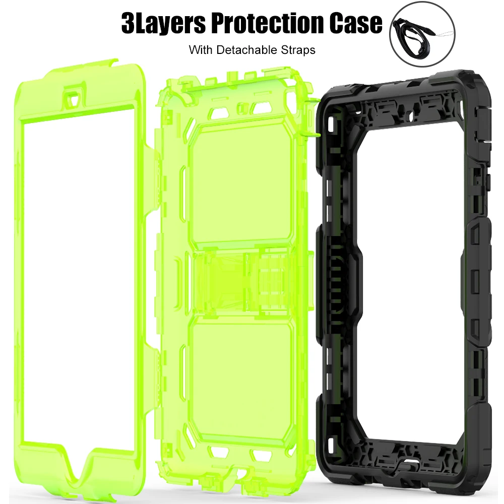 Детский защитный противоударный чехол для планшета Apple Ipad Mini 1 2 3 7 9 с подставкой +