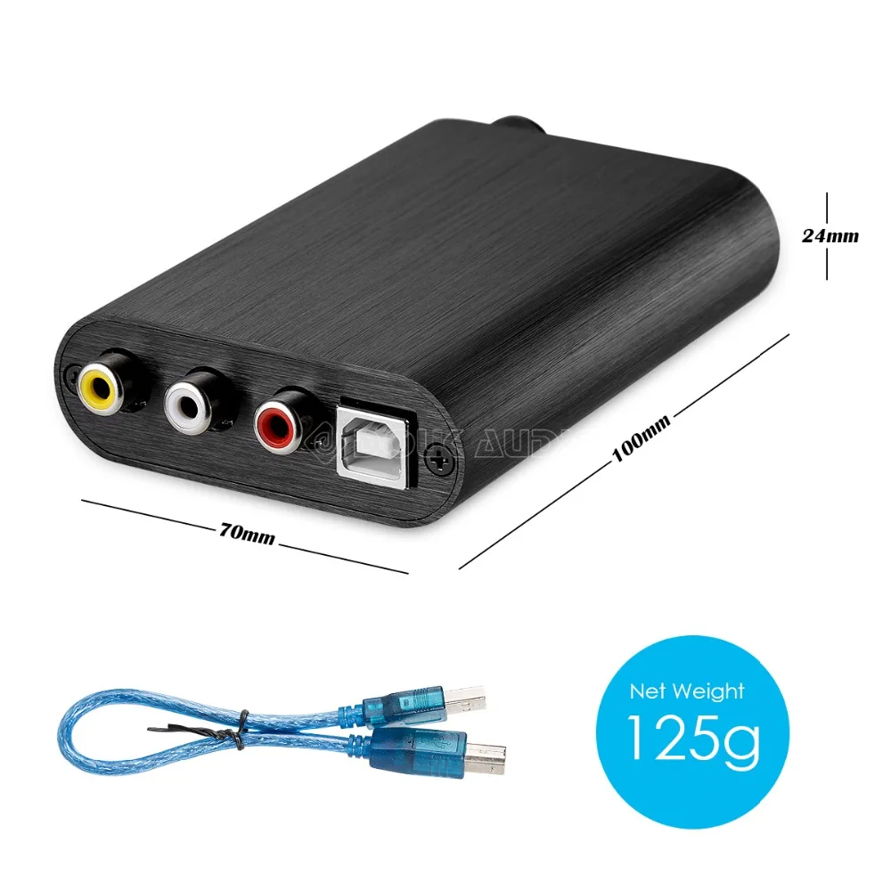 Nobsound мини HiFi звуковая карта DAC TDA1387 USB 8X аудио декодирование усилитель для наушников DTS/AC3 коаксиальный Оптический цифровой выход