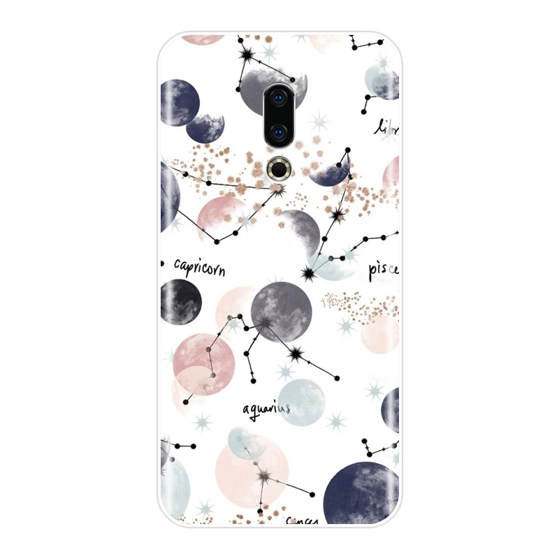 Чехол для Meizu 15 Lite 16 Plus 16th 16x мягкий силиконовый чехол накладка с рисунком звезд