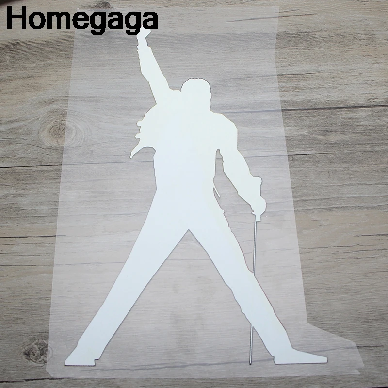 Homegaga Фредди Меркьюри термопечать наклейки Железный на патч ручной работы нашивки ручной работы одежда куртка Футболка термопередача D2147