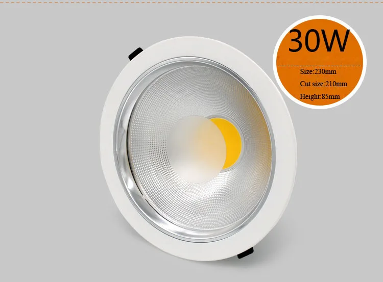 Лампада высокое качество COB Led потолочный светильник Ip65 круглый затемнения 110 v-240 v 5 Вт 7 Вт 10 Вт 15 Вт 20 Вт 30 Вт, соответствующий европейским стандартам по ограничению на использование опасных материалов в производстве светильник
