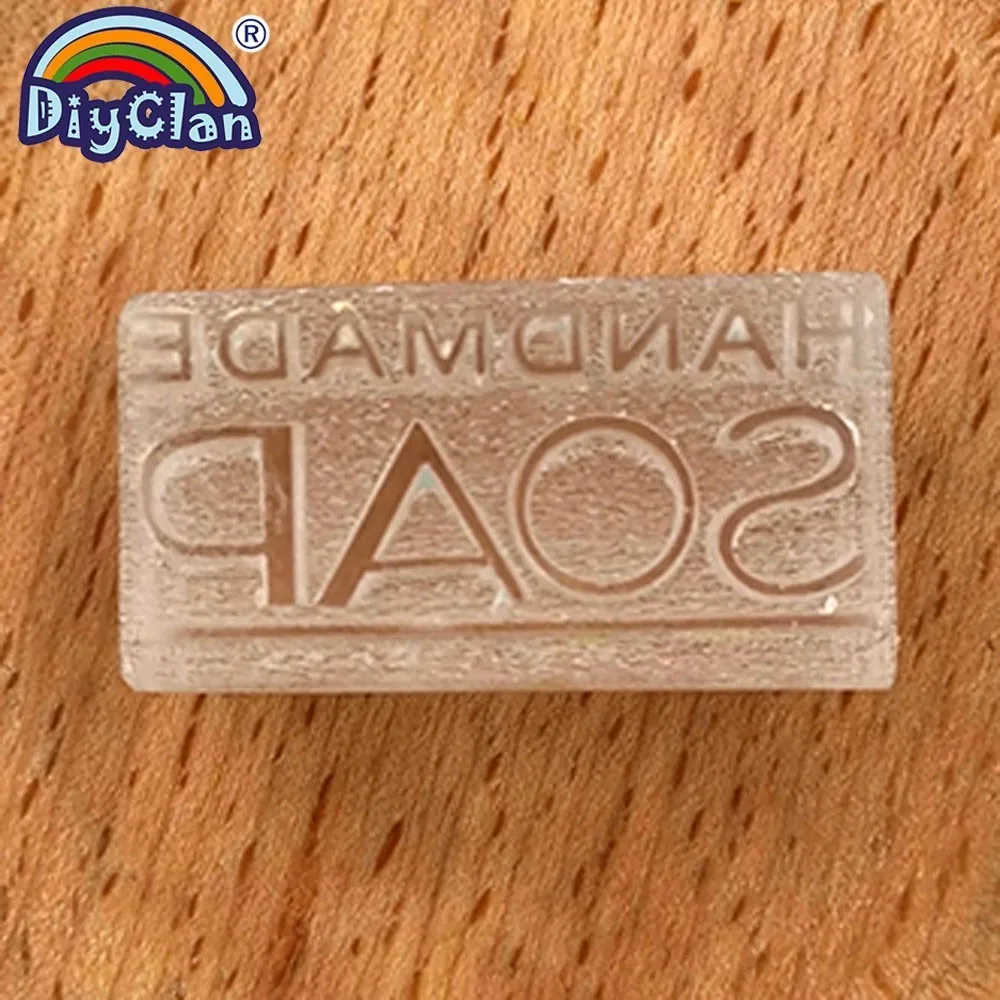 Штемпель для мыла ручной работы Z0172HS мыло из органического стекла с ручкой
