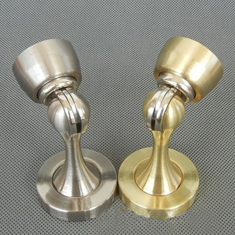 

High quality Stainless Steel Door Stop Stopper Holder Magnetic Catch 2PCS