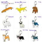 Брелок Симпатичный Брелок брелок на рюкзак 10 шт.лот оптовая продажа кота собаки подвеска для животных Pet Подвески для собак верный пес брелок с таксой ювелирные изделия