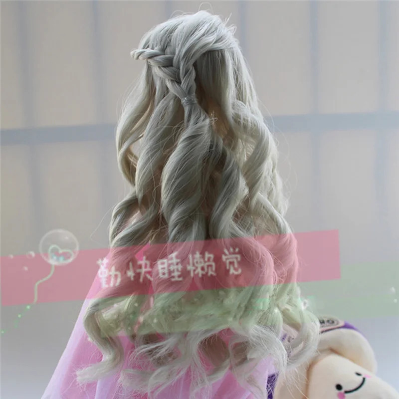 1/3 1/4 1/6 новый стиль Bjd SD кукла парик Модная высокая температура большая волнистая