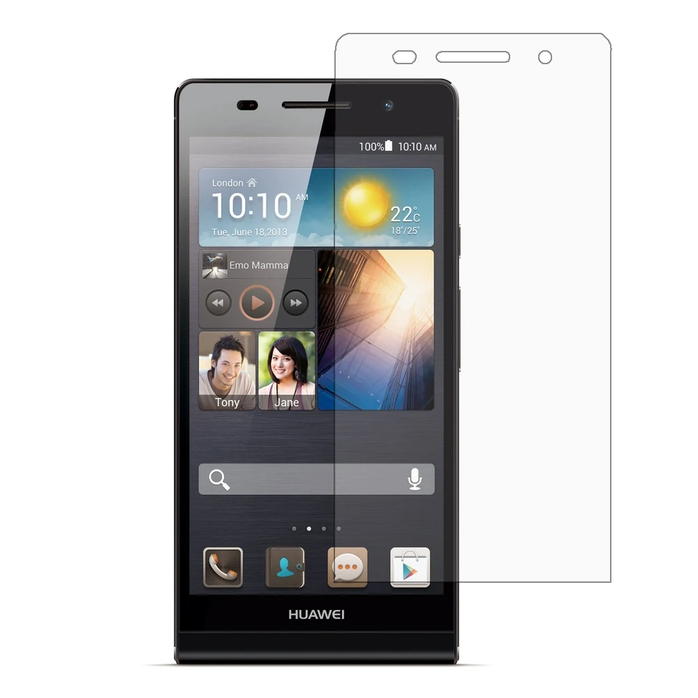 

3x Clear LCD Screen Protector Guard Cover Film Skin for HUAWEI huawei P6 P 6
