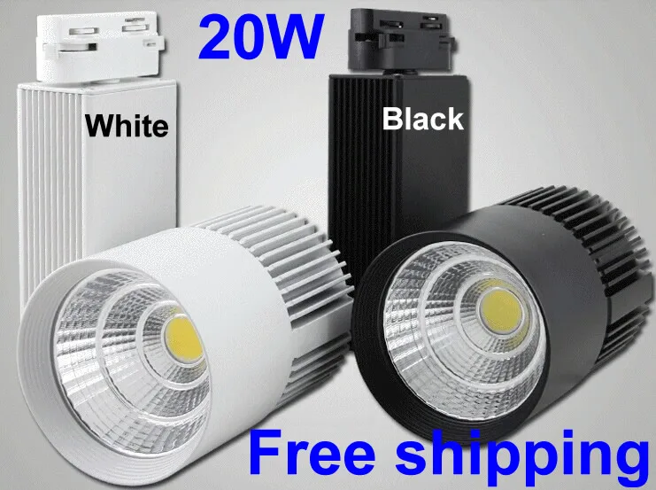 

Dimmable Track Light Cob Led 3000K 4000K 220V 110V Led Spot Light Rail Track Modern Led Lights For Clothing Industrial