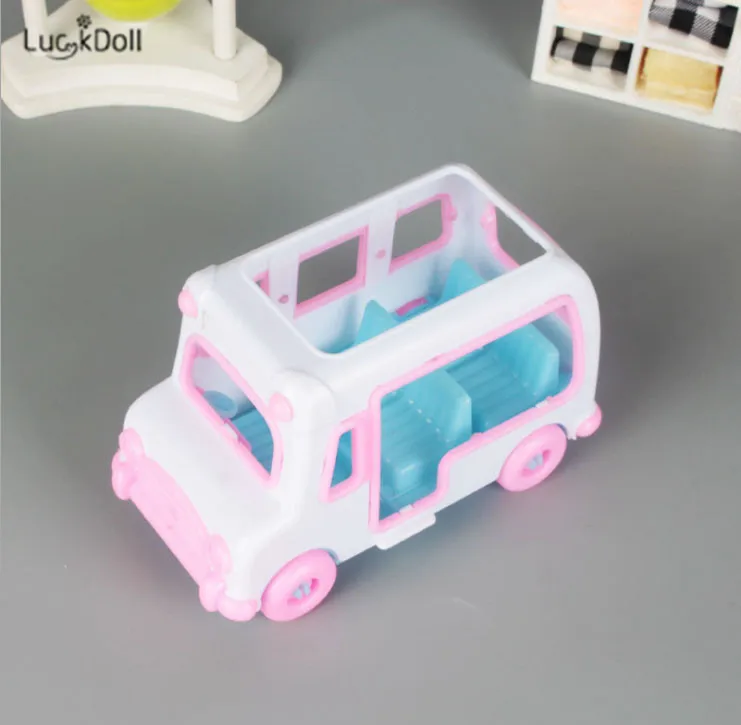 Модный новый мини автомобиль LUCKDOLL подходит для игрушечных кукол 11 8 дюйма