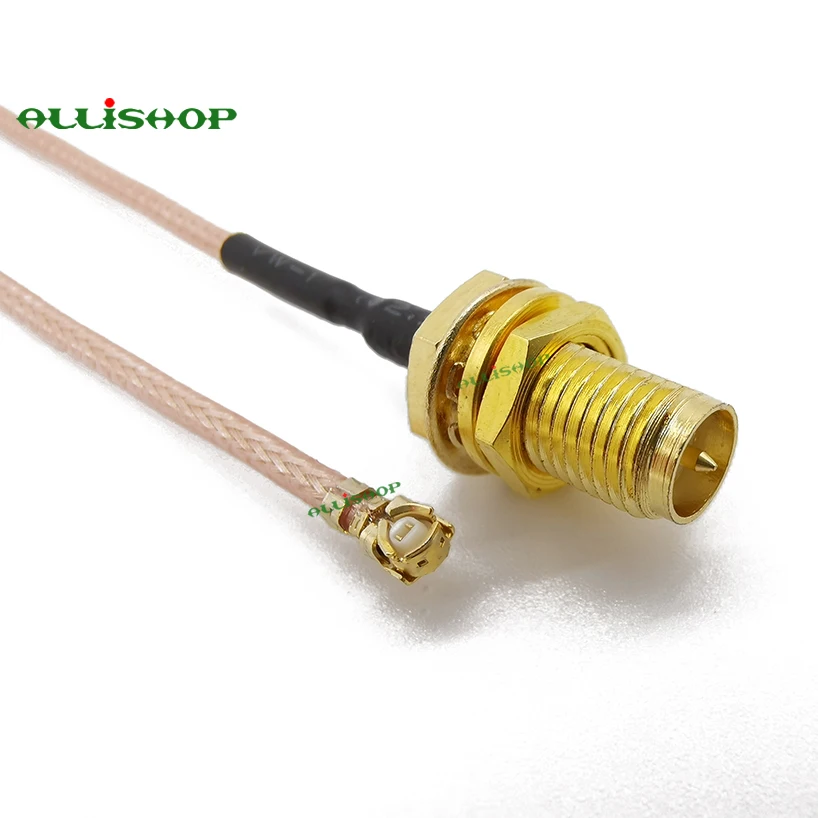 Антенный Разъем AlliSHOP ipx pigtail rp sma гнездо броши в ipex u.fl кабель 20 см 25 30 50
