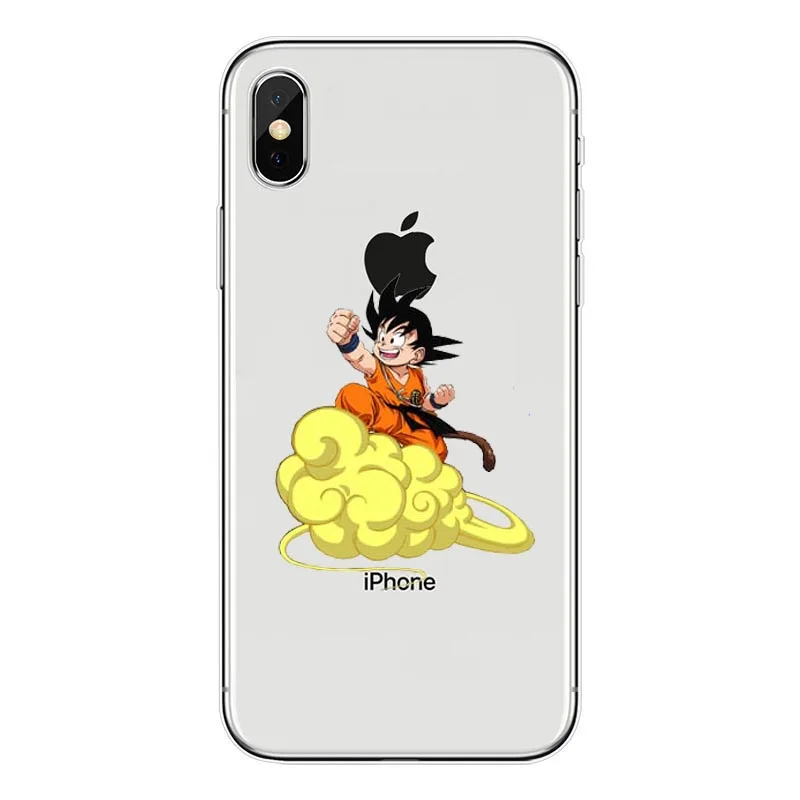 Драконий жемчуг драгонбол z Мягкий Силиконовый ТПУ чехол для телефона iphone 6 6S 7 8 Plus