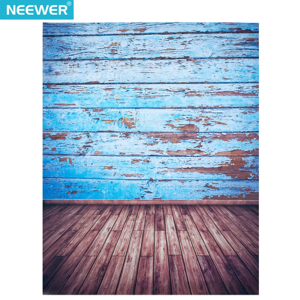Neewer 5x 7 футов/150x210 см 100% полиэстер деревянный пол фон для фотостудии видеосъемка
