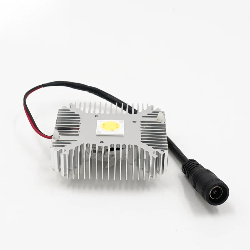 1 комплект высококачественный светодиодный радиатор с адаптером и вентилятором