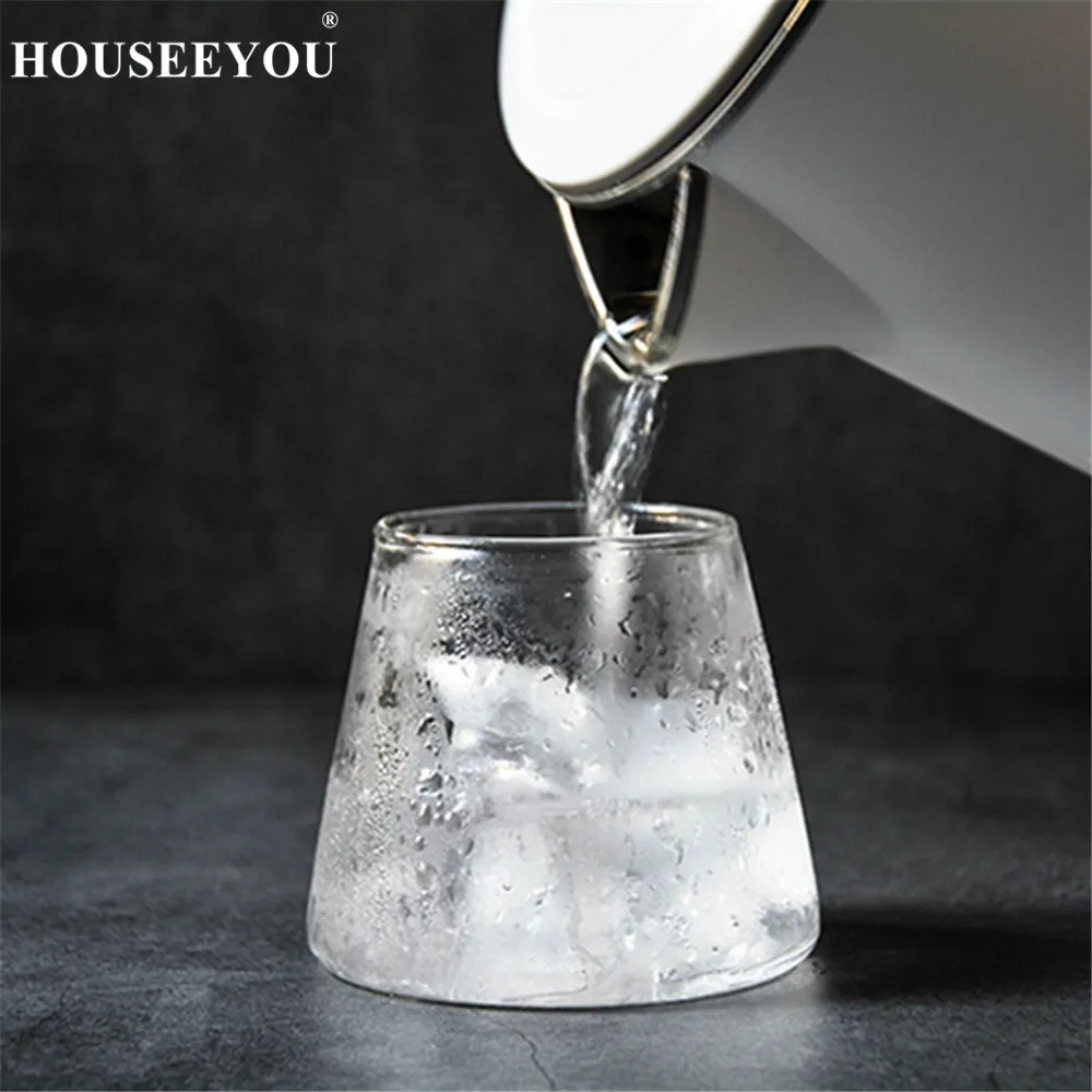 Стакан HOUSEEYOU 2 шт./лот кружки для холодного и горячего питья кофе замороженная