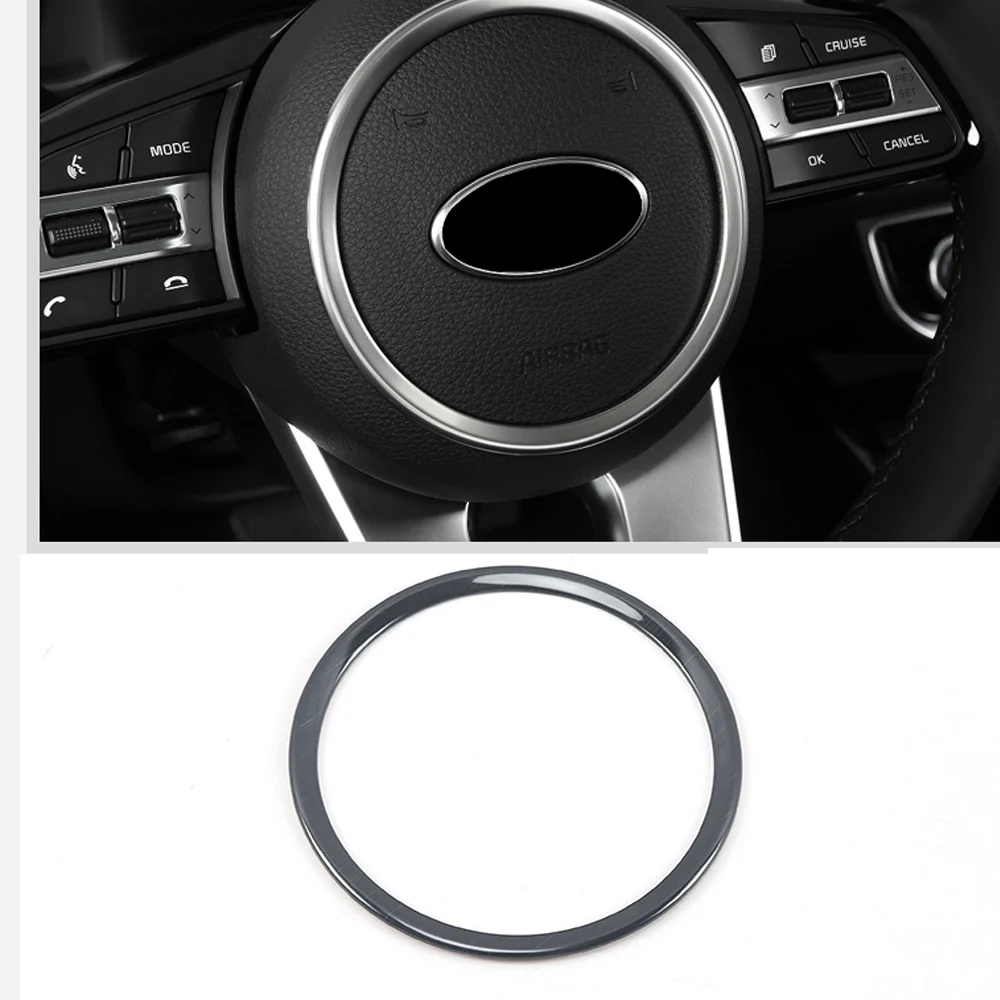 Круглая кнопка на руль автомобиля для KIA Sportage R SL 2018 декоративные аксессуары