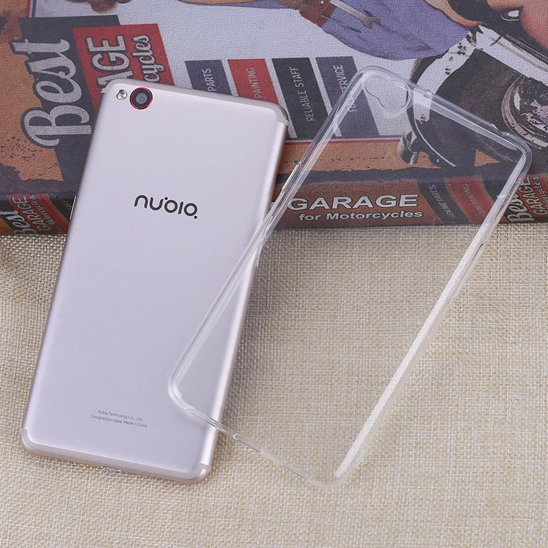 Чехол для ZTE Nubia Z17S Z17 mini M2 M2lite Play Claer TPU Чехлы lite Z17mini S Прозрачный Мягкий
