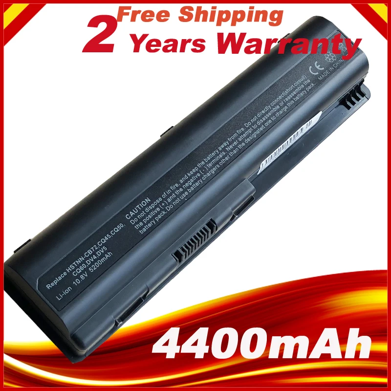 Новый аккумулятор для ноутбука с 6 ячейками HP Pavilion DV4 DV5|battery for hp|battery hp pavilionfor |