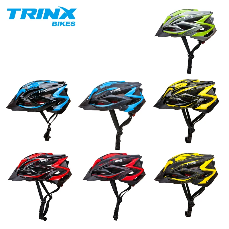 Велосипедный шлем TRINX профессиональный для езды на велосипеде MTB горный дорожный