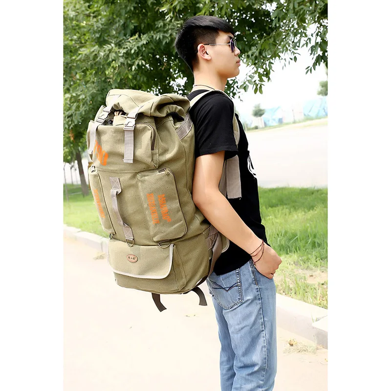 90L открытый большой Ёмкость альпинистская сумка Для мужчин посылка Пеший Туризм