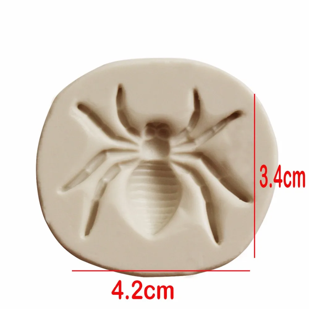 Yueyue Sugarcraft Spider силиконовая форма для помадки инструменты украшения торта