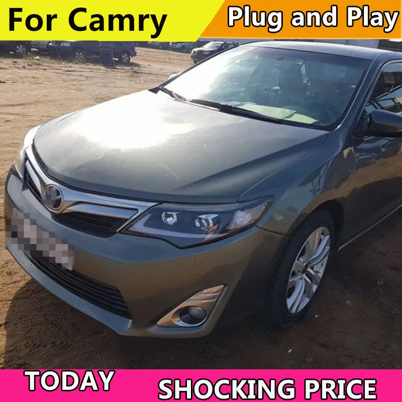 Стайлинг автомобиля для американской версии Toyota Camry фары camry 2012 2014 светодиодный