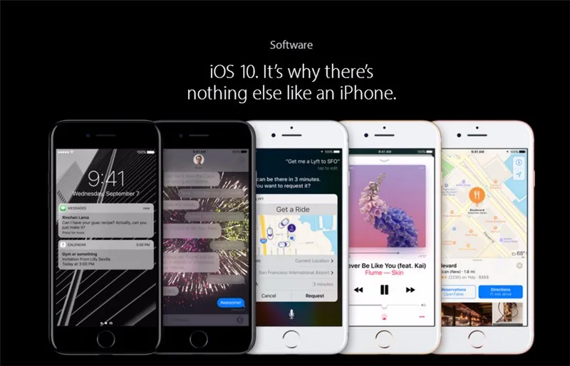 Apple iPhone 7 IOS четырехъядерный 2 Гб ОЗУ 12,0 МП камера 4K видео 4G LTE мобильный телефон с отпечатком пальца Touch ID