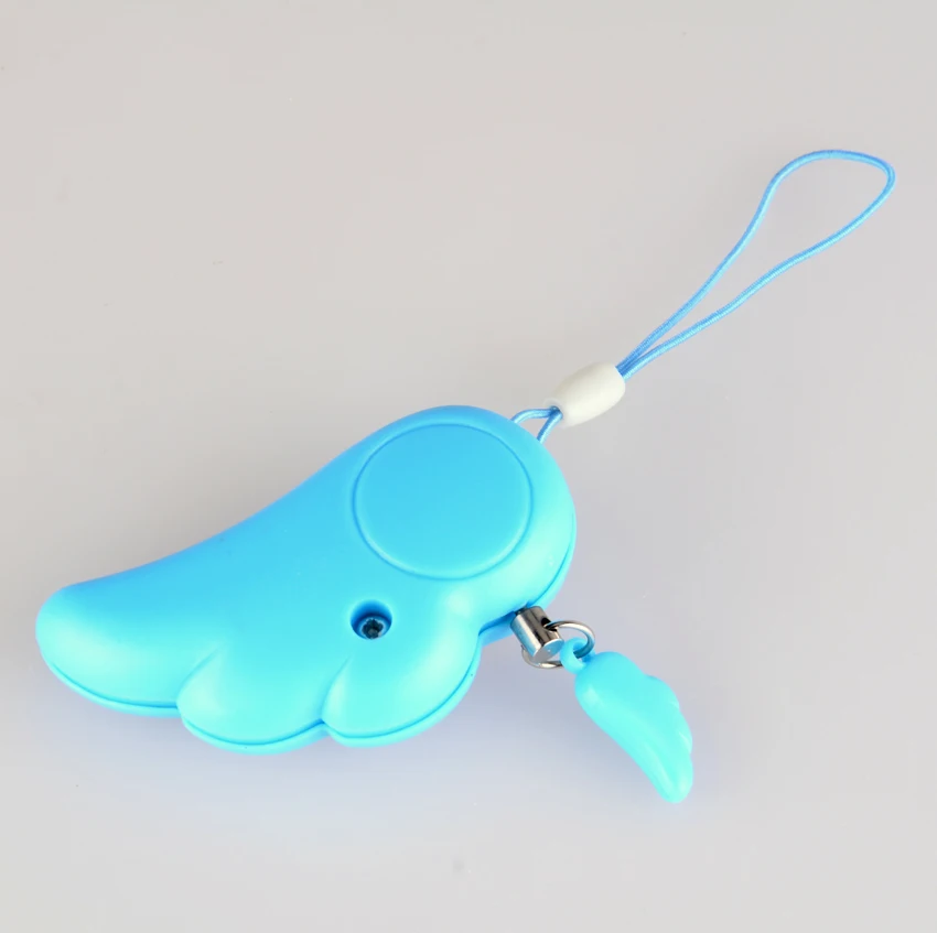 Крылья Ангела Личная Самообороны сигнал тревоги (розовый/синий) 90dB