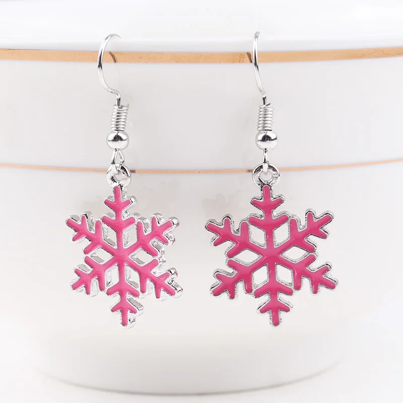 TODOX новые модные ювелирные изделия рождественские серьги для женщин и девочек