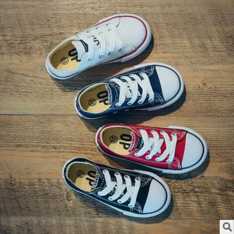 New Classic Children Canvas Shoes Girls Boys Kids Sneakers 2020 Fashion Casual Baby Running Solid Color Child Sport | Детская одежда и