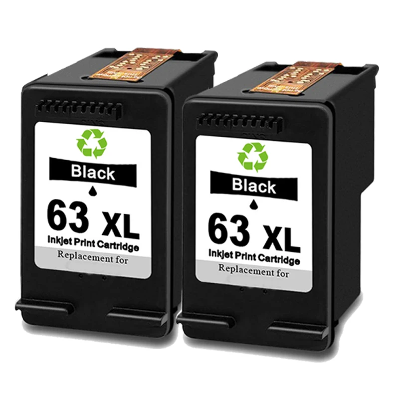Совместимый чернильный картридж HP 63 XL для Officejet Office Jet 5220 5230 5232 5252 5255 5258 5264 3830 3831 3832