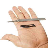 Скальпель для обрезки накладок на ракетках для настольного тенниса + 10 сменных лезвий#1